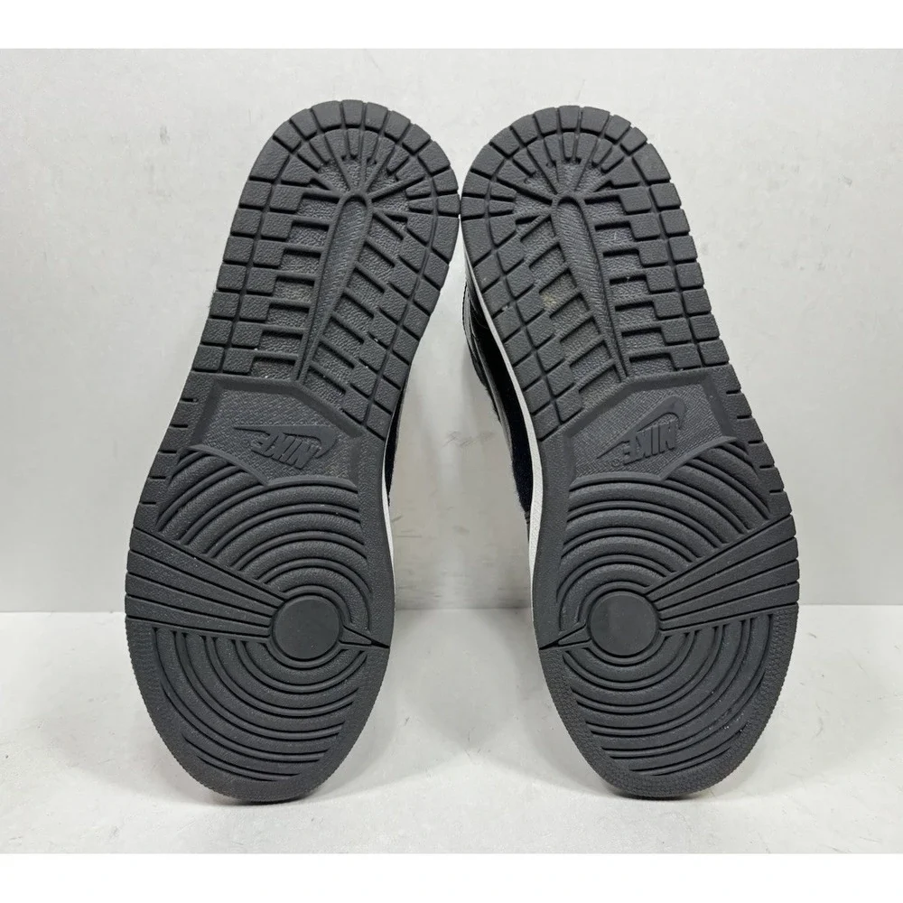 Air Jordan 1 Mid Premium Winterized Black Grey 852542-001‎ Men's Size 9 Shoes